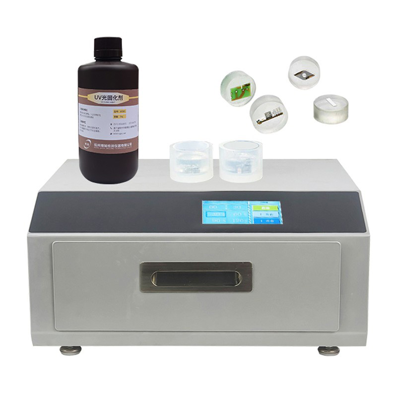 Mesin Pemasangan UV Light Curing untuk Sampel Metalografi