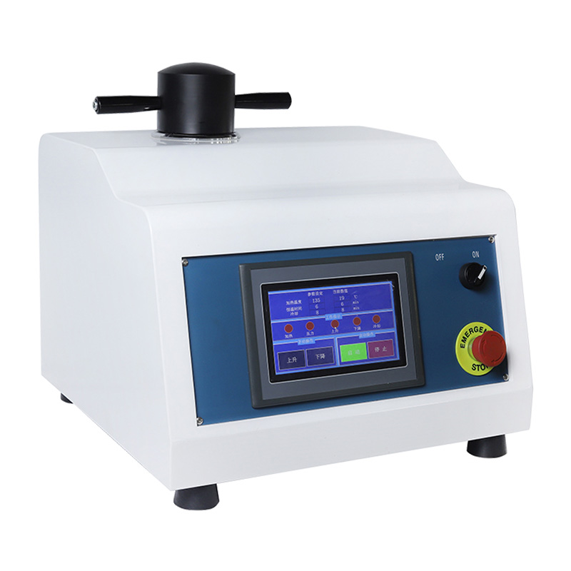 Mesin Pemasangan Spesimen Metalografi Sepenuhnya Otomatis ZXQ-1 Dengan Pendingin Air